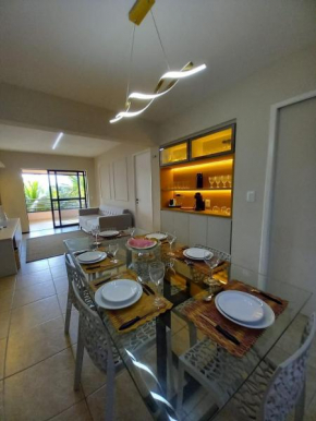 Flat Aquaville perto do Beachpark com 3 Suites
